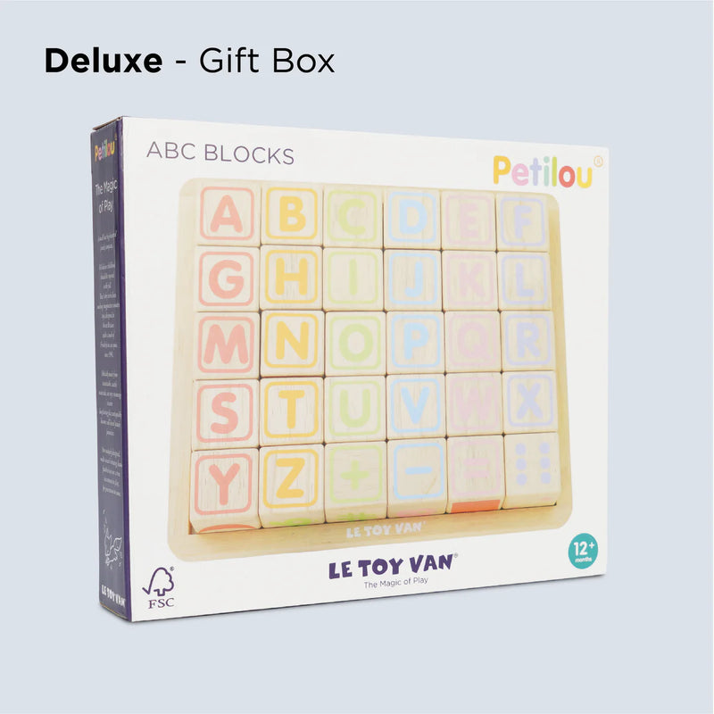 Le Toy Van ABC Learning Blocks - 30 Pieces - Swanky Boutique
