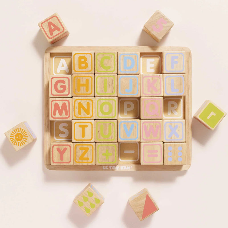 Le Toy Van ABC Learning Blocks - 30 Pieces - Swanky Boutique