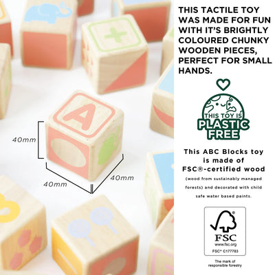 Le Toy Van ABC Learning Blocks - 30 Pieces - Swanky Boutique