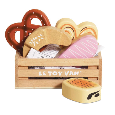 Le Toy Van Bakery & Patisserie Wooden Market Crate - Swanky Boutique