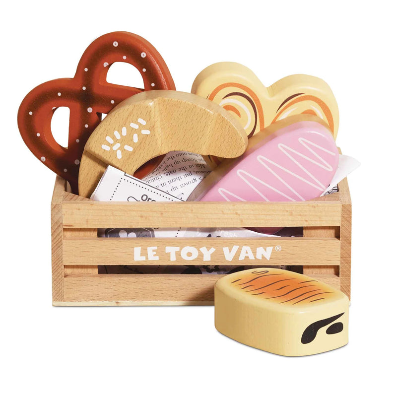 Le Toy Van Bakery & Patisserie Wooden Market Crate - Swanky Boutique