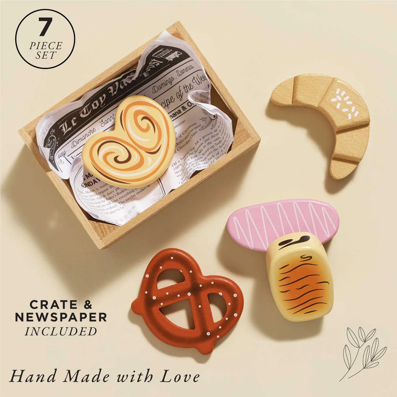 Le Toy Van Bakery & Patisserie Wooden Market Crate - Swanky Boutique