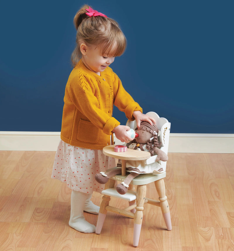 Le Toy Van Dolls Wooden High Chair - Swanky Boutique