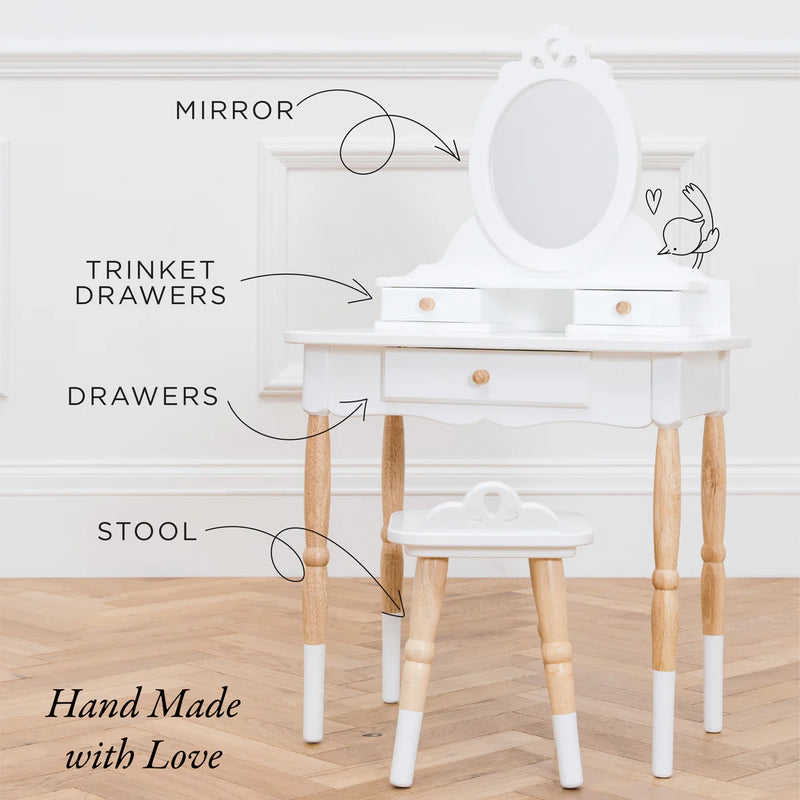 Le Toy Van Dressing-Up Vanity Table & Stool - Swanky Boutique