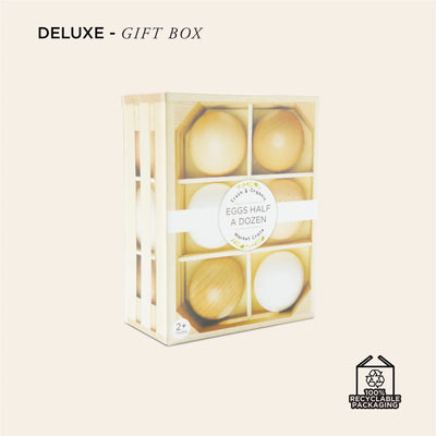 Le Toy Van Farm Eggs Wooden Market Crate - Swanky Boutique
