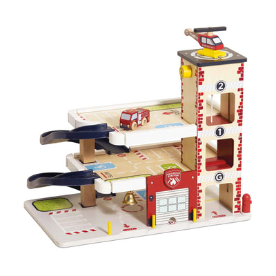 Le Toy Van Fire & Rescue Garage - Swanky Boutique