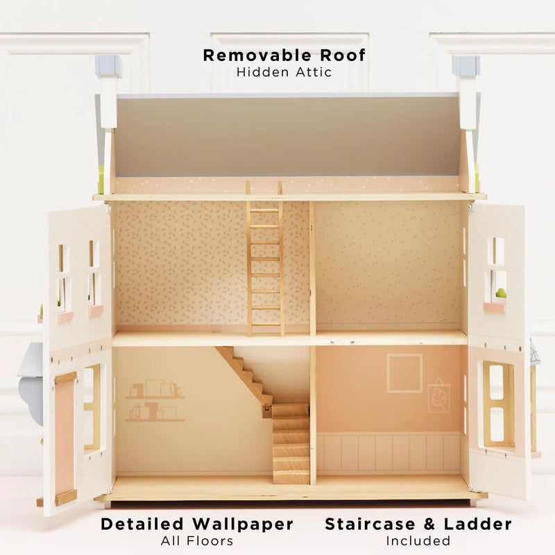 Le Toy Van Mayberry Manor Wooden Dolls House - Swanky Boutique Malta