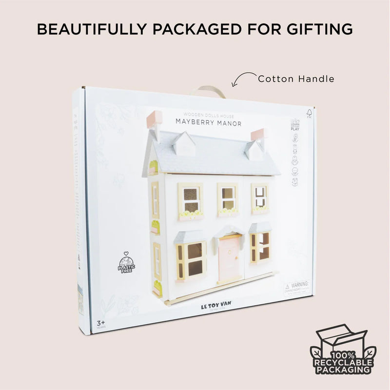 Le Toy Van Mayberry Manor Wooden Dolls House - Swanky Boutique Malta