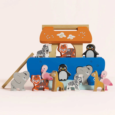 Le Toy Van Noah's Ark & Animals Shape Sorter - Swanky Boutique 