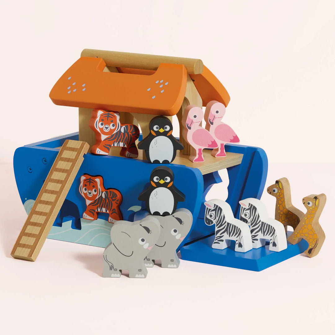 Noah's Ark Animals Shape Sorter 21 Pieces – Swanky Boutique
