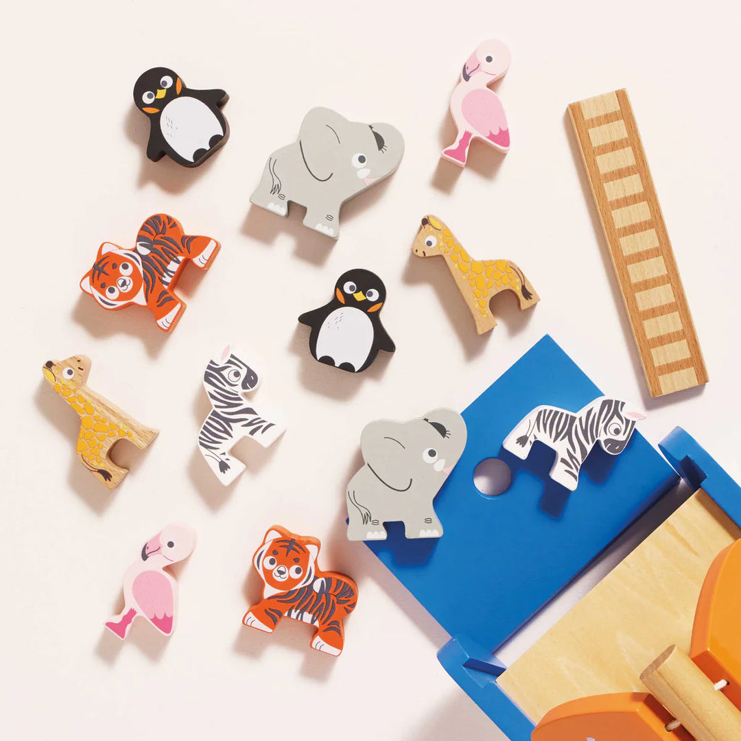 Noah's Ark Animals Shape Sorter 21 Pieces – Swanky Boutique