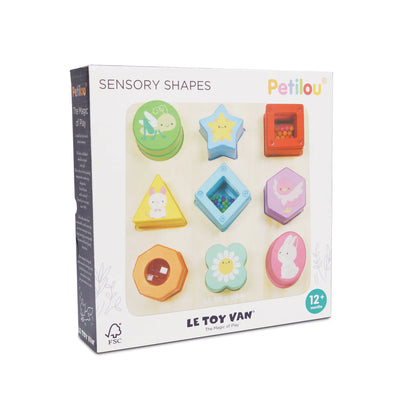 Le Toy Van Rainbow Sensory Shape Sorter - Swanky Boutique