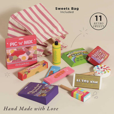 Le Toy Van Retro Sweets and Candy Roleplay Set - Swanky Boutique Malta