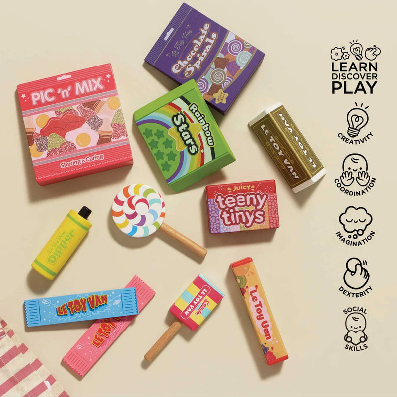 Le Toy Van Retro Sweets and Candy Roleplay Set - Swanky Boutique Malta