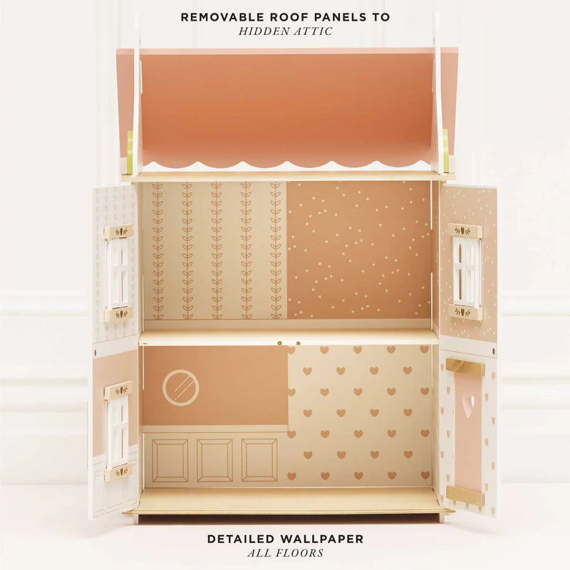 Le Toy Van Roseheart Wooden Dolls House - Swanky Boutique
