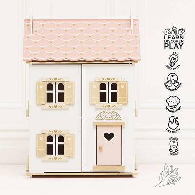 Le Toy Van Roseheart Wooden Dolls House - Swanky Boutique
