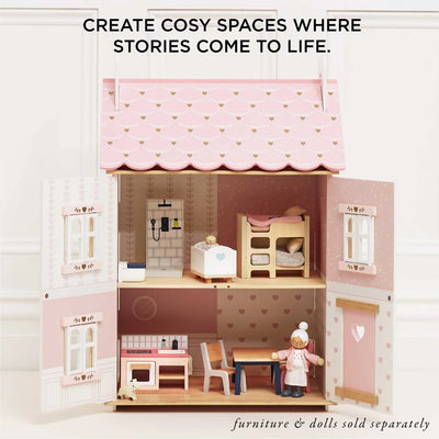 Le Toy Van Roseheart Wooden Dolls House - Swanky Boutique
