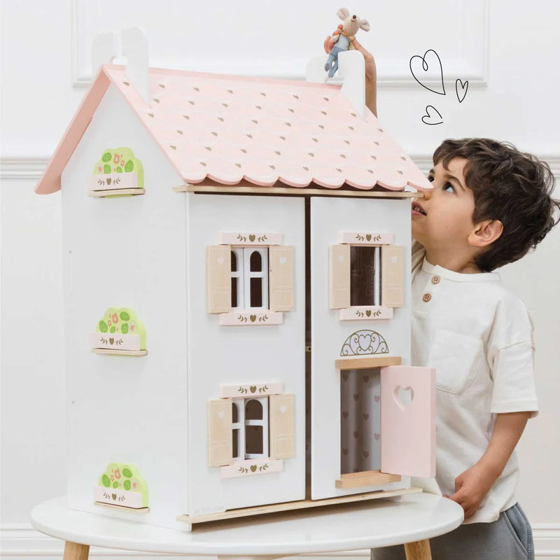 Le Toy Van Roseheart Wooden Dolls House - Swanky Boutique