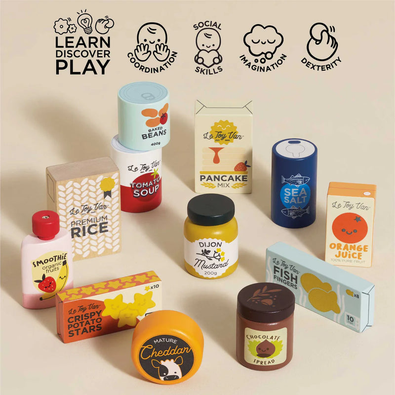 Le Toy Van Supermarket Grocery Weekly Shop  - Swanky Boutique
