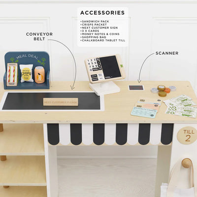 Le Toy Van Supermarket Till Checkout & Accessories - Swanky Boutique 