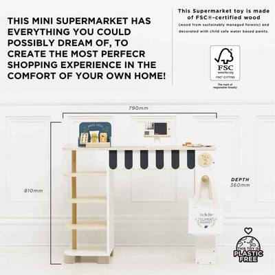 Le Toy Van Supermarket Till Checkout & Accessories - Swanky Boutique 