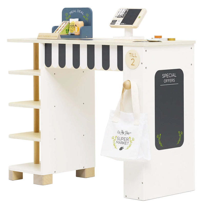 Le Toy Van Supermarket Till Checkout & Accessories - Swanky Boutique 