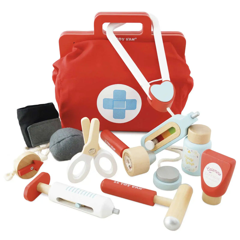 Le Toy Van Vintage Doctor Roleplay Wooden Kit - Swanky Boutique