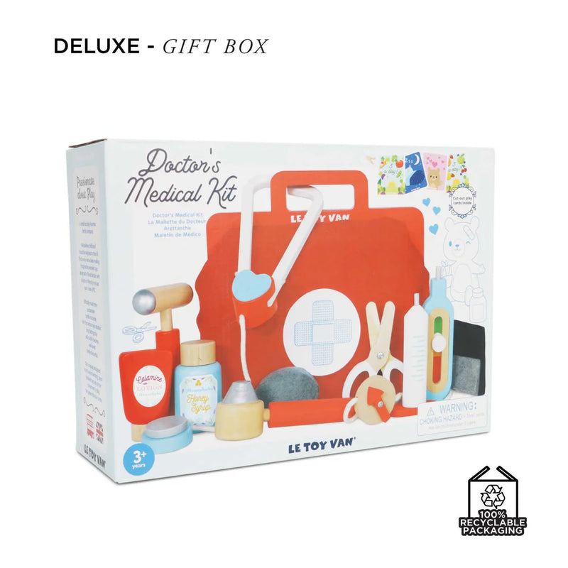 Le Toy Van Vintage Doctor Roleplay Wooden Kit - Swanky Boutique
