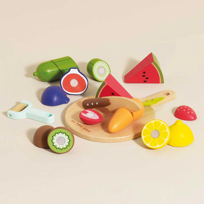 Le Toy Van Wooden Chopping Board & Sliceable Play Food - Swanky Boutique