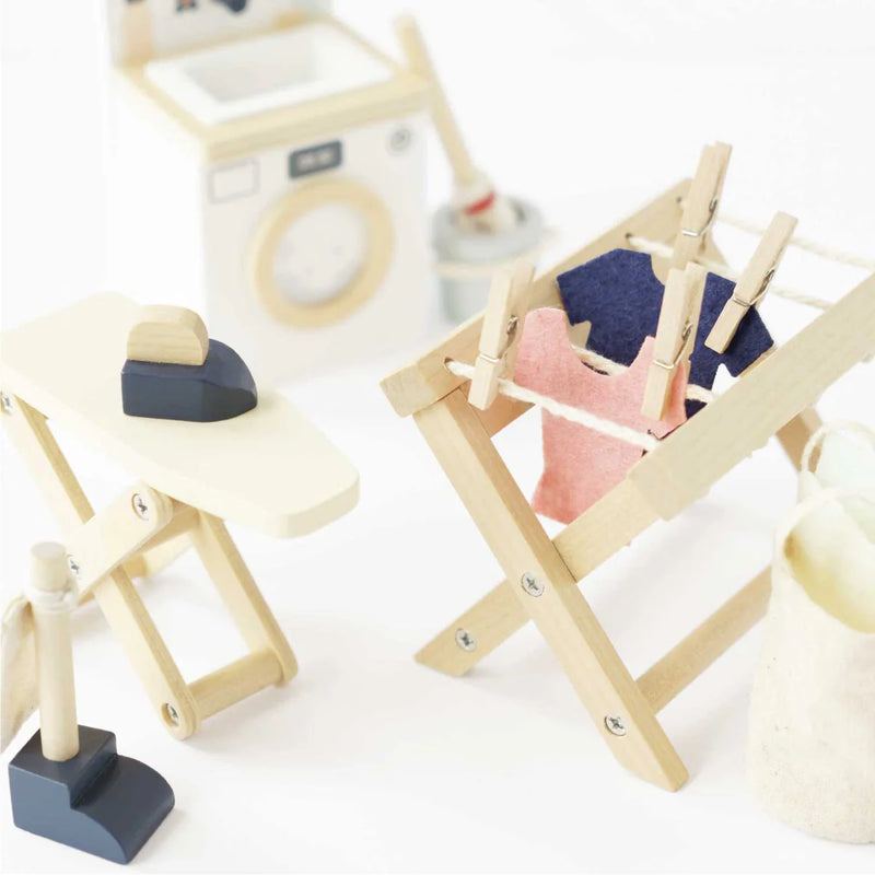 Le Toy Van  Wooden Dolls House Laundry Room - Swanky Boutique Malta 