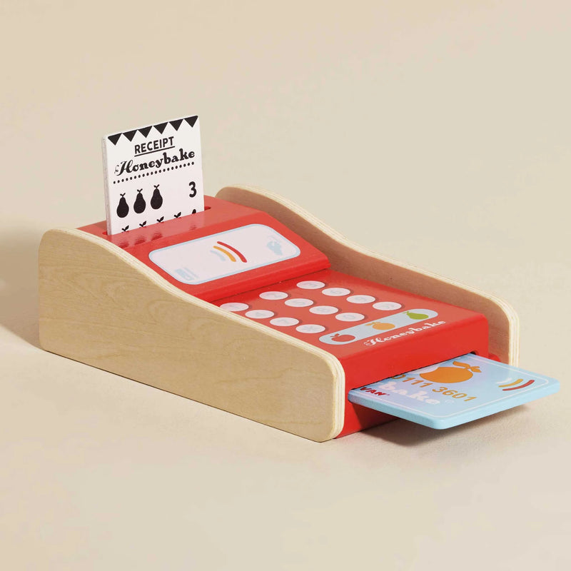 Le Toy Van Wooden Shop Card Machine - Swanky Boutique