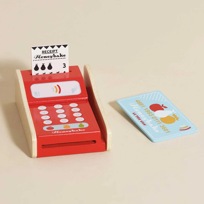 Le Toy Van Wooden Shop Card Machine - Swanky Boutique