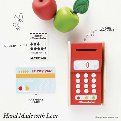 Le Toy Van Wooden Shop Card Machine - Swanky Boutique