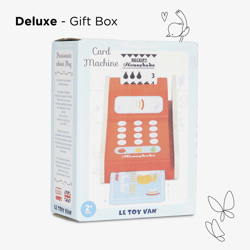 Le Toy Van Wooden Shop Card Machine - Swanky Boutique