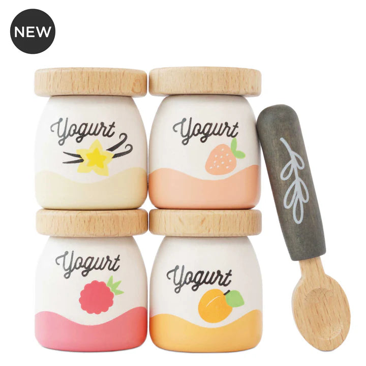 Le Toy Van Yoghurt Play Food Pack - 5 Pieces - Swanky Boutique 