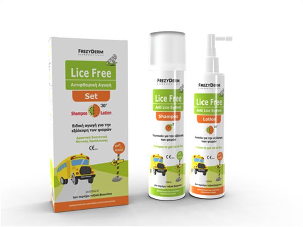 Lice Free Set (Shampoo & Lotion, 125ml)