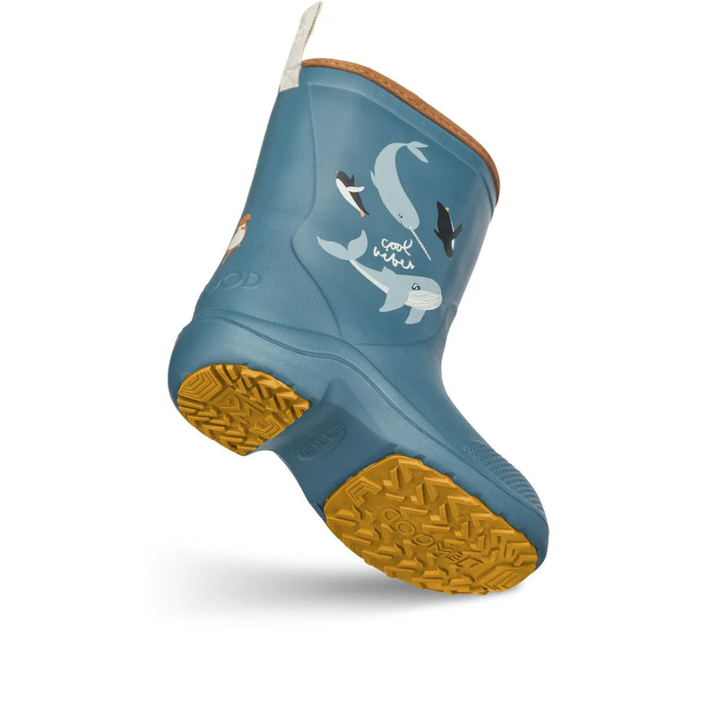 Liewood-Aston Rainboots - Arctic Ocean View-Swanky Boutique Malta