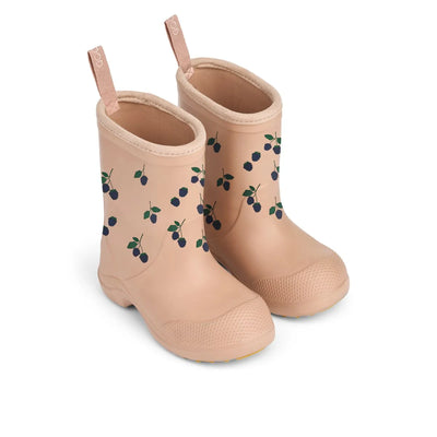 Liewood-Aston Rainboots - Berry Pale Mix-Swanky Boutique Malta 