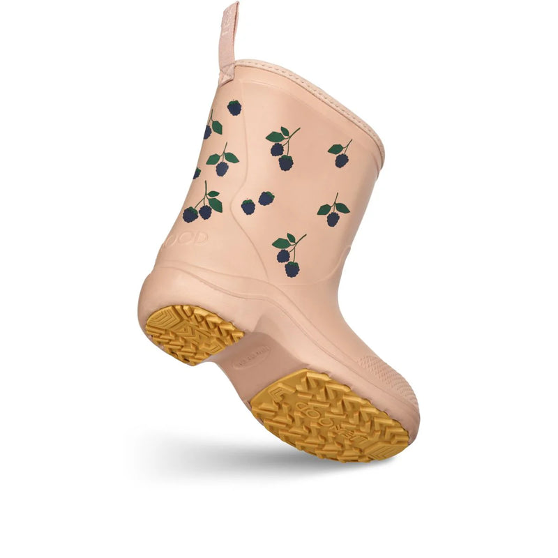 Liewood-Aston Rainboots - Berry Pale Mix-Swanky Boutique Malta 