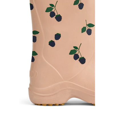 Liewood-Aston Rainboots - Berry Pale Mix-Swanky Boutique Malta 