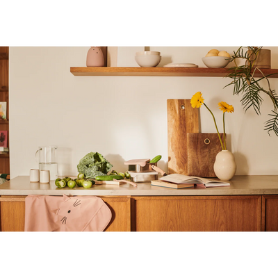 Liewood - Bib, Long-Sleeves Merle - Cat Tuscany Rose - Swanky Boutique Malta 