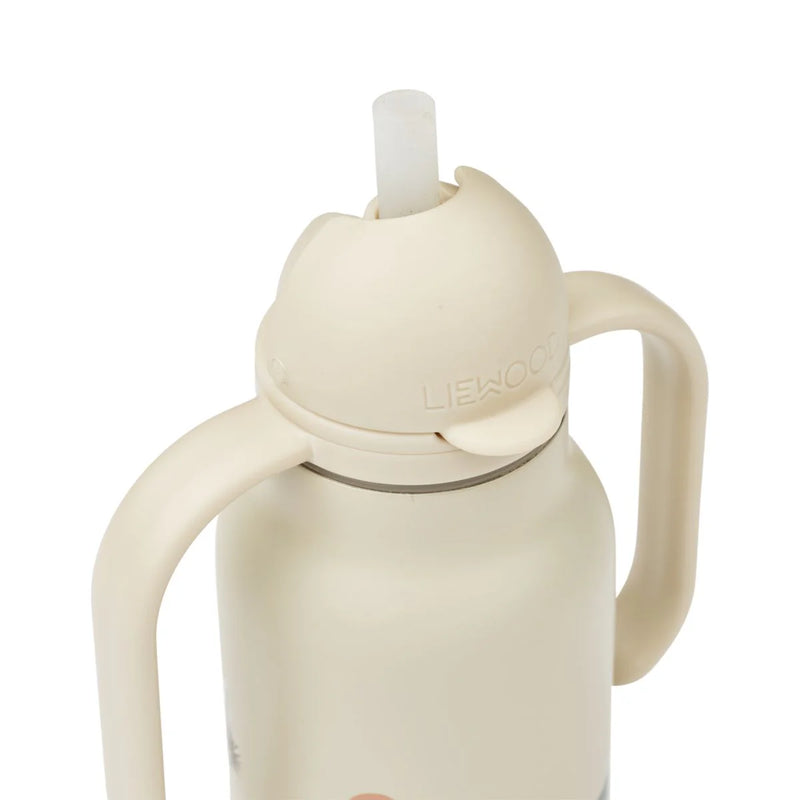 Liewood - Kimmie Thermal Water Bottle, 250ml - Sea Creature Sandy - Swanky Boutique Malta 