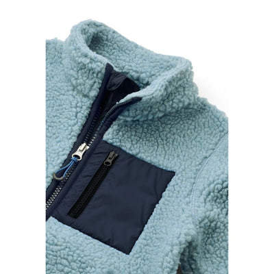 Liewood - Nolan Pile Jacket - Beach Blue - Swanky Boutique Malta 