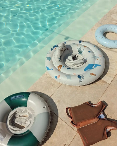 Liewood - Inflatable Baby Swim Ring -Sea Creature Sandy Swanky Boutique Malta