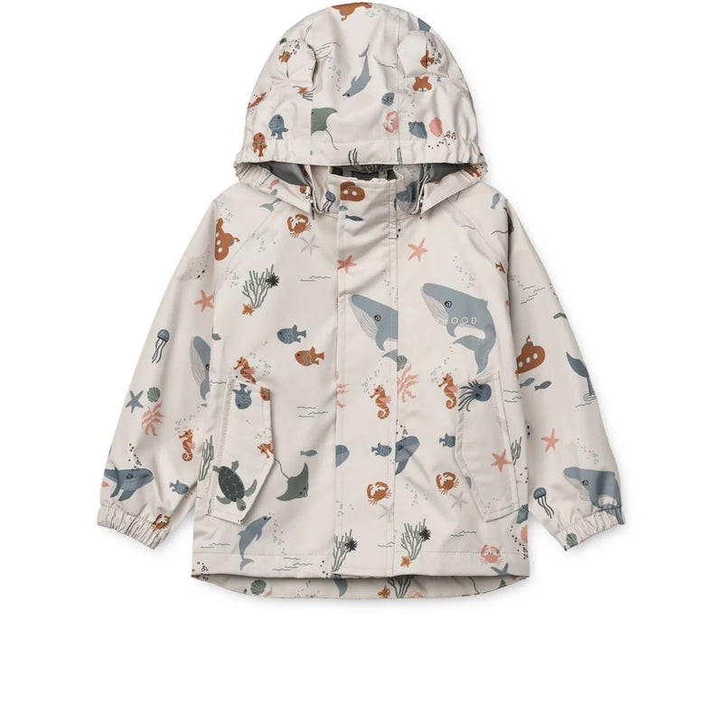 Liewood Manu Rainwear Set Sea Creauture/Sandy - Swanky Boutique Malta 