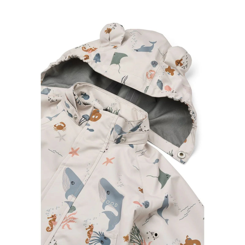 Liewood Manu Rainwear Set Sea Creauture/Sandy - Swanky Boutique Malta 