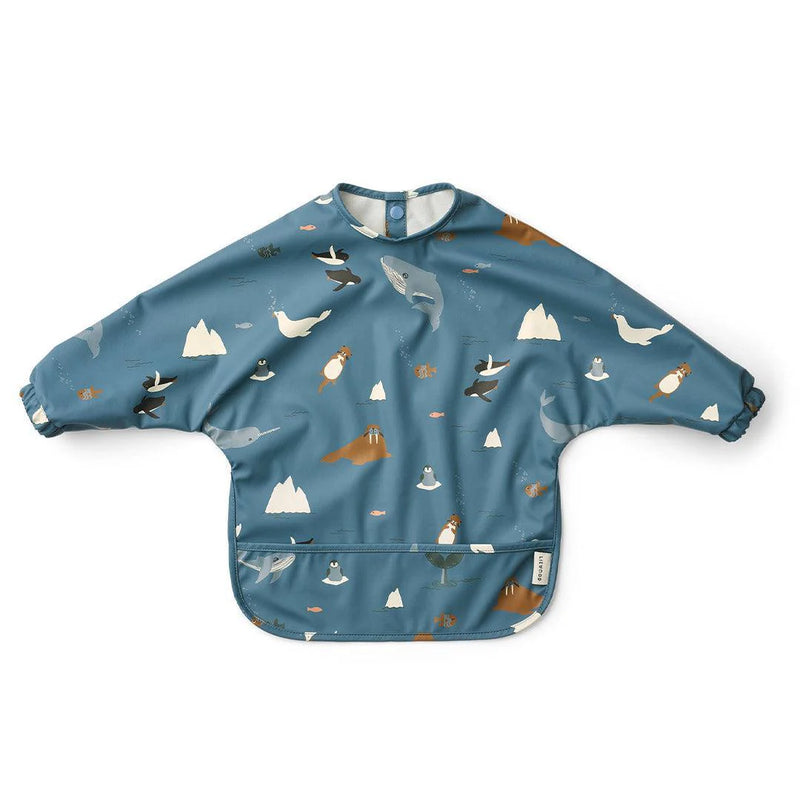 Bib, Long-Sleeves Merle - Arctic Sea/Ocean View