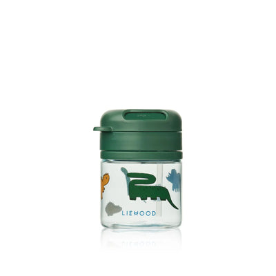 Liewood Pavia Tritan Straw Cup Dinosaur Mist- Swanky Boutique Malta