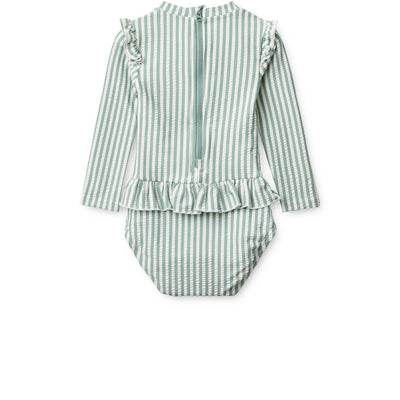 Liewood Sille Seersucker Baby Swimsuit - Swanky Boutique Malta