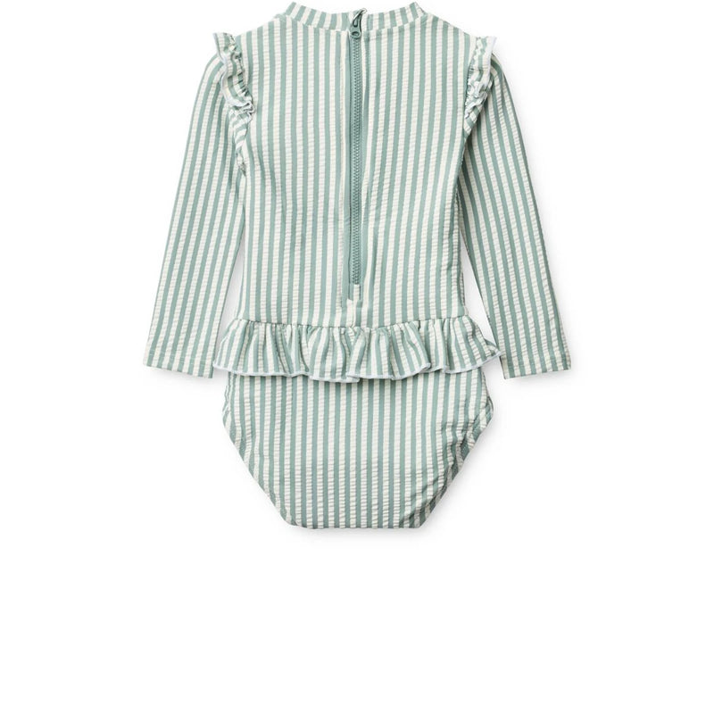 Liewood Sille Seersucker Baby Swimsuit - Swanky Boutique Malta